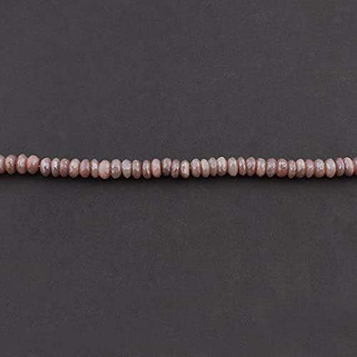 Pierre de lune pêche facettée 8mm de qualité supérieure pour bijoux raffinés LKBEADS