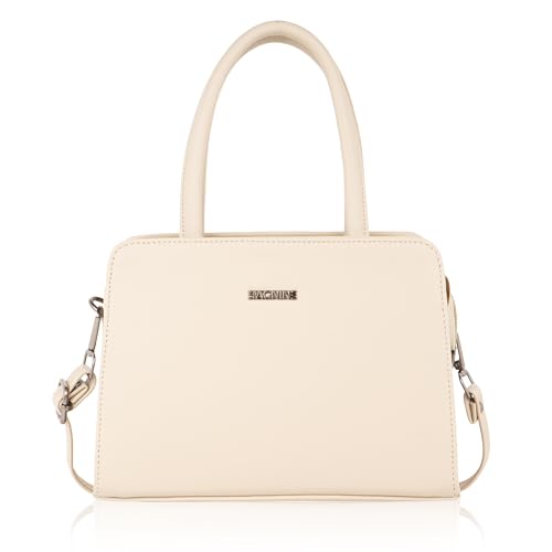 Handbag for Women | Structured Satchel Design | Dual Top Handles ...