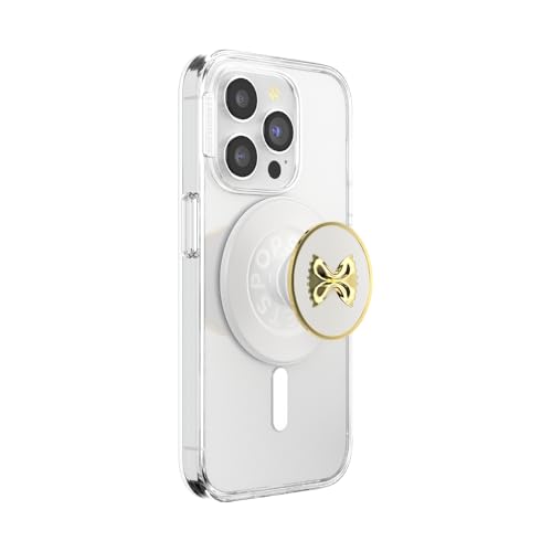 Image of PopSockets Phone Grip for MagSafe, Magnetic Holder, Phone Stand, Enamel - Pasta