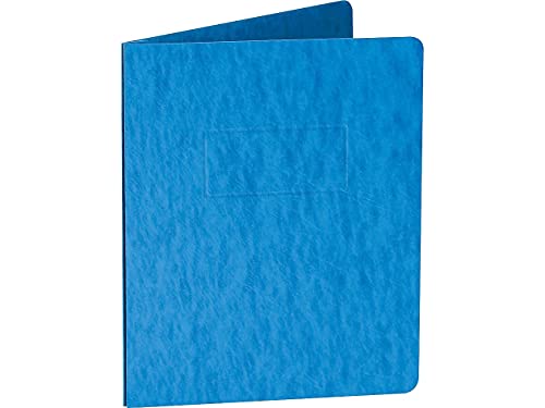 Oxford Pressboard Report Covers w/Scored Side Hinge, Blue, Letter Size, 5 per Pack, (99401EE)