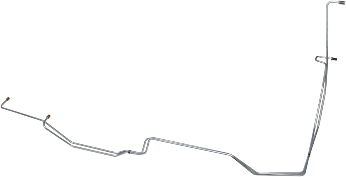 Inline Tube Compatible with 1980-86 Ford Truck 2WD C6 (Std. Cooling) 5/16" Trans Cooler Lines 2pc, OE Steel