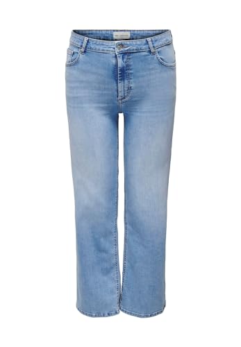 Jean large Only Carmakoma Carwilly denim femme bleu clair 48W