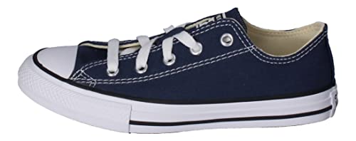 Converse Converse CTAS OX Cucks Kinder Sneaker Unisex Kids Junior Canvas Blau 3J237C, Schuhgröße:34 EU