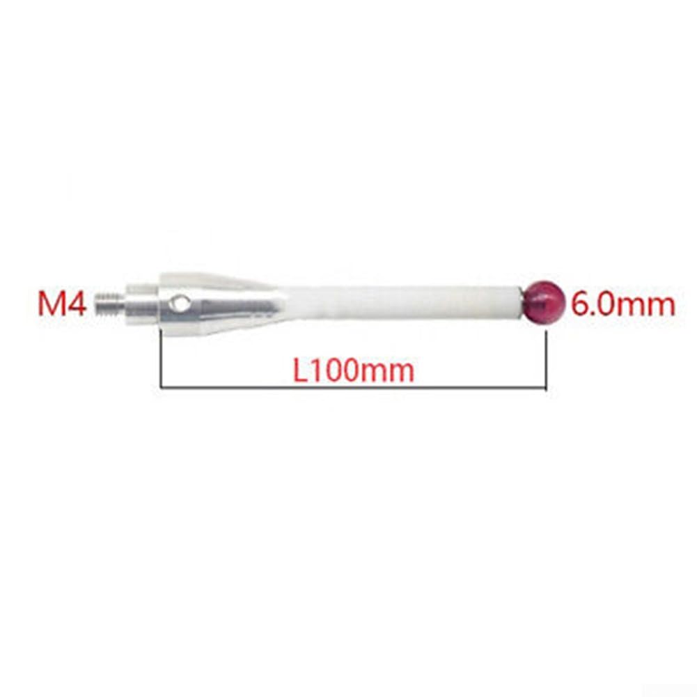 Renishaw A-5000-3712 sonde di prova stilo in ceramica 100 mm stelo in ceramica - punta a sfera da 6 mm
