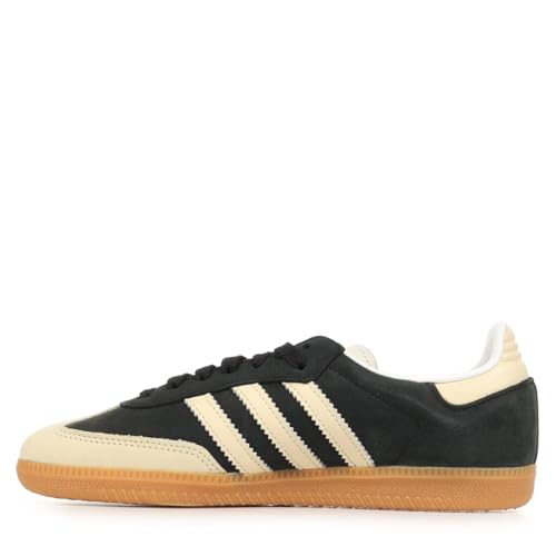 Image of adidas Samba Og W Women's 3-Stripes Retro Contrast 70S Trainers (Black White, US 5)