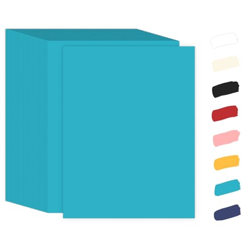 Papier cartonné bleu Goefun anti-gondolage pour menus et invitations de mariage