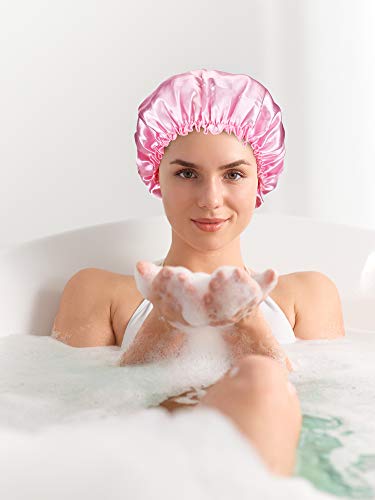 Lot de 6 bonnets de sommeil en satin doux : cadeau idéal pour la protection des cheveux