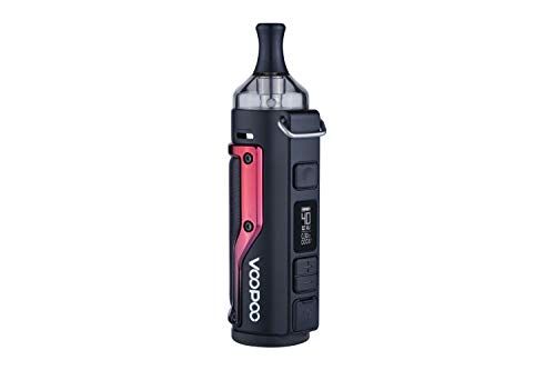 VOOPOO-Argus-Mod-Pod-Vape-40W-Airflow-System-E-Cigarette-PnP-25mm3mm-Coils-TPD-Version-1500mAh-Batteries-Litchi-LeatherBlack-Red-no-NicotineNo-E-Liquid