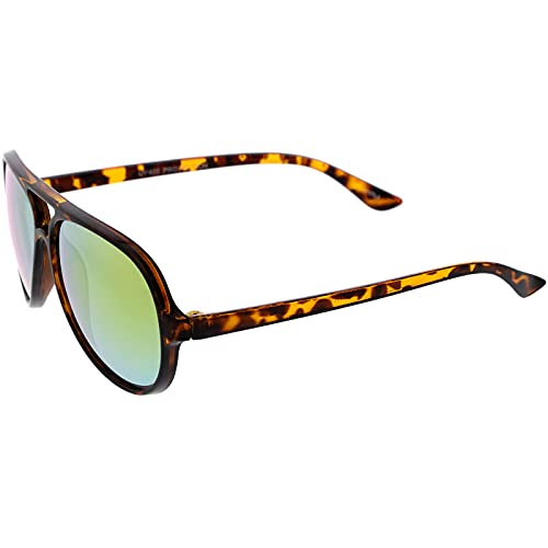 zeroUV - Kids Mirrored Lens Oversize Aviator Sunglasses D1853