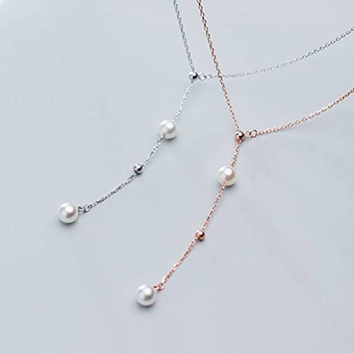Collier en argent de qualité supérieure aux perles durables