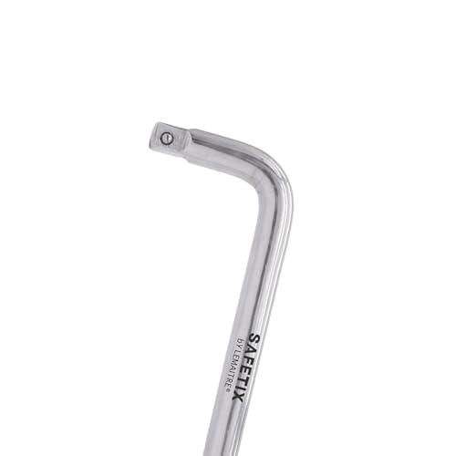 Image of PERF L-HANDLE 1 /2 inch Drive 250MM, Chrome Vanadium Steel, Mirror Finish, Double Chrome Plated - Durable and High-Performance Tool for Tightening & Loosening Bolts