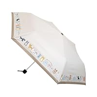 Amazon.co.jp: サントス 折りたたみ傘 ねこまみれ 晴雨兼用