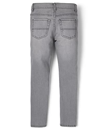 Image of The Children's Place Boys Pull On Slim Cargo Pants, New Navy, 6 Husky