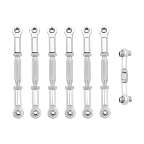 Rc Special Connecting Rod for Slash for VXL for Stampede for Hoss 1/10 2wd Metal Camber Link Rod Linkage Set RC Car Tracked Vehicles Parts and Accessories Replacement Use