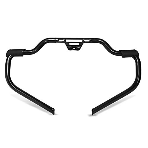 Defensa Mustache Compatible para Harley Davidson Breakout 18-19 Negro 32mm