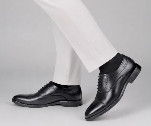 Image of LOUIS STITCH Men's Formal Lace-Up Oxford Shoes | Formal Lace-Up Shoes for Men | Business & Occasion Wear | LSVSOX-1
