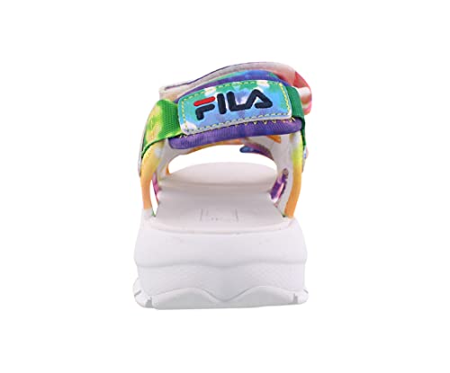 Fila Disruptor Tie Dye Boys Shoes Size 1, Color: Multi3