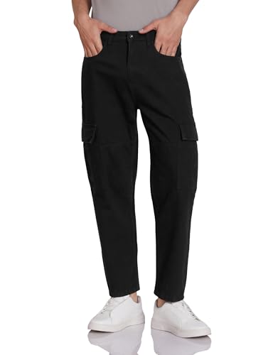 Image of Amazon Brand - Symbol Men's Baggy Cargo Jeans (Loose Fit | 100% Cotton)