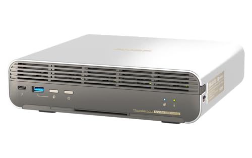 Image of QNAP TBS-h574TX-i5U-16G 5-Bay Portable Thunderbolt 4 All-Flash NASbook