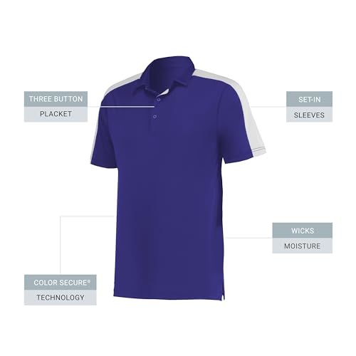 Augusta Sportswear Men's Augusta Bi-Color Vital Polo3