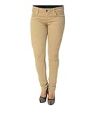 Vans Womens Skinny Denim Khaki Etched Animal Tracks 0 x One Size