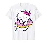 Hello Kitty Donut Sprinkles Floaty Summer Swimming T-Shirt
