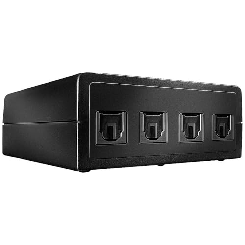 Porte di ingresso: 4 x Toslink (fibra ottica)