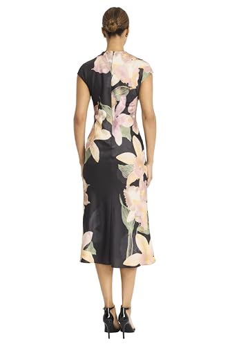 Maggy London Women's Bias Cut Dress W/Tucks at Shoulder - Image 4