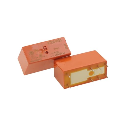 Relais RTE24005 5V CC 8A 8 broches pour circuits imprimés électroniques