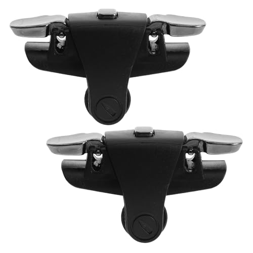 OATIPHO 2 Piezas Controlador de Juegos Móviles Ergonómico y Portátil para Smartphones, Fabricado en Abs y Aleación de Zinc, Adecuado para Gaming en Dispositivos Móviles
