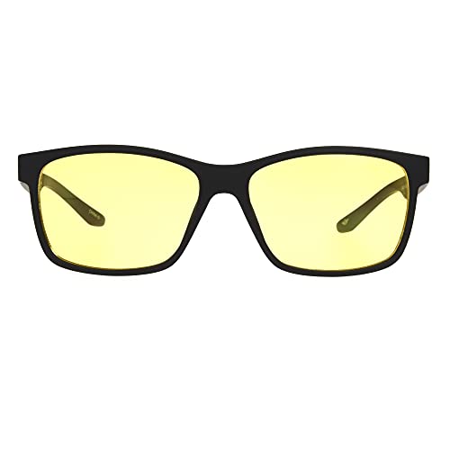 Image of Dockers Men's Tex Sunglasses Night Driver Glasses Rectangle, Black, 54mm