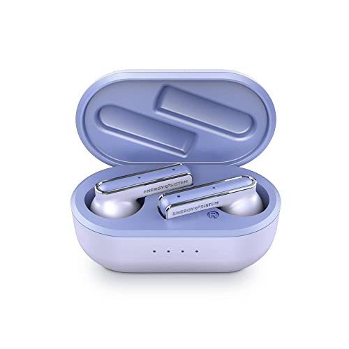 Energy Sistem Style 4 Violet Auriculares True Wireless (Compact Design, Charging Case, App ESmart Connect) Violeta
