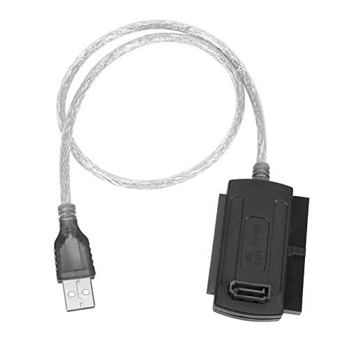 Wrtysully Cable de Adaptador USB 2.0 a IDE SATA S-/2.5/3.5