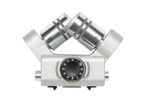 ZOOM H8 Handy Recorder MS Pack Limitierte Sonderedition mit 2 Mikrofonkapseln XYH-6 und MSH-6 in silber, geeignet für unterschiedlichste Aufnahmesituationen, Musik, Podcast & Field Recording