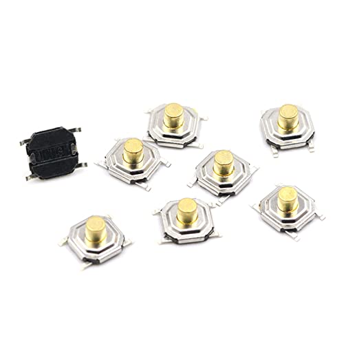 Interrupteur tactile SMD 4x4x3mm pour réparation électronique de précision, lot de 100 - 3