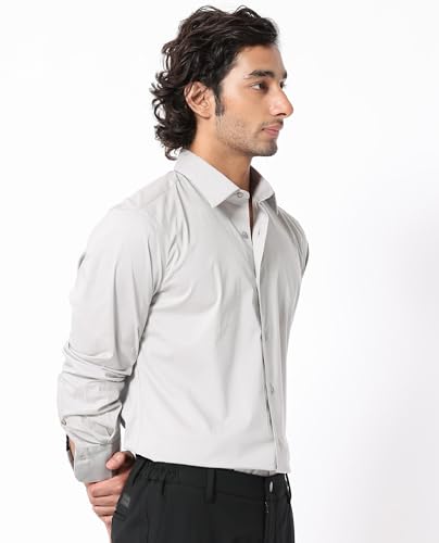 Image of Rare Rabbit Regular fit Plain Shirt