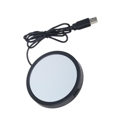 Cabilock USB Mug Warmer for Coffee Tea and Milk Compact Electric Coaster for Home and Office Use Material Stable Performance for Keeping Beverages Warm
