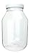 GSC International 43002 Wide-Mouth Polystyrene Jar with Lid, 1 Gallon Capacity