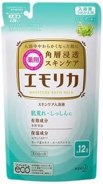 エモリカ ハーブの香り 薬用スキンケア入浴液 450ml×６本　未開封 Amazon | 【まとめ買い】エモリカ 薬用スキンケア入浴液 ハーブの香り