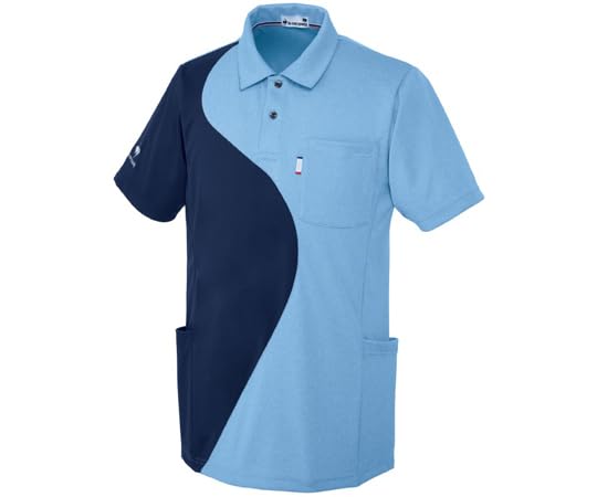 Le Coq Sportif ワキポケットシャツ 3 ブラック×ブラック杢 4L 1枚 UZL3204
