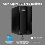 acer Aspire TC-1785-UA92 Desktop Intel Core i5-14400 10-Core Processor 8GB DDR5-5600 Memory 512GB PCIe 4.0 NVMe SSD SD Card Reader Wi-Fi 6E Windows 11 Home - Image 2