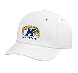 Kent State University Golden Flashes KS26 Adjustable Printed Baseball Hat, White