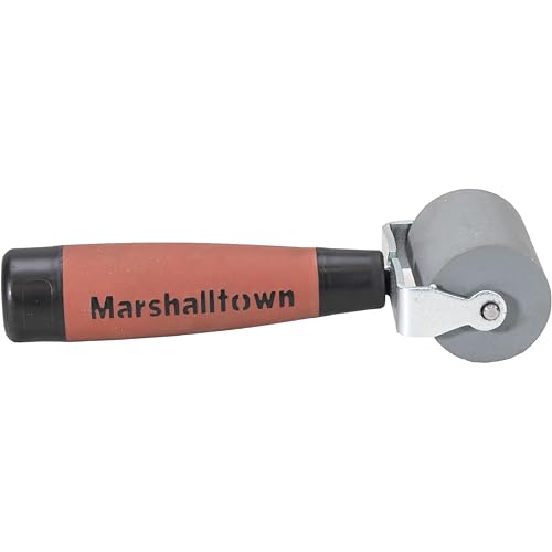 MARSHALLTOWN Paint And Wallcovering Seam Roller, 2 Inch flat Solid Rubber Installation Tool, Made in the USA, E54D - Image 4