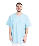 Dieckhoff® Unisex Kasack 'Wuppertal' – Bequemer Schnitt, nachhaltiges Material, industriewäschetauglich – Perfekt für Klinik- und Pflegepersonal – Berufsbekleidung – Deutsches Familienunternehmen