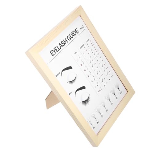 Extension de cils panneau d'affichage et support de table salon