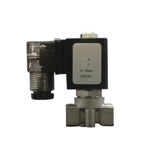 Électrovanne inox SS304 durable avec membrane Viton haute performance