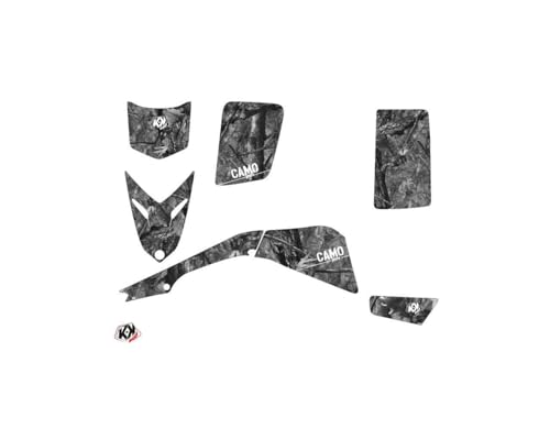 Kit déco quad camo gris pour vos sorties en Yamaha Blaster - 2