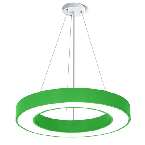 SHUANGZ Lámparas De Techo Colgantes Color Macarrón Lámparas Colgantes Lineales LED Lámpara Colgante De Bajo Consumo, Blanca Fría, No Regulable Lámpara De Isla De Aluminio para Restaurante