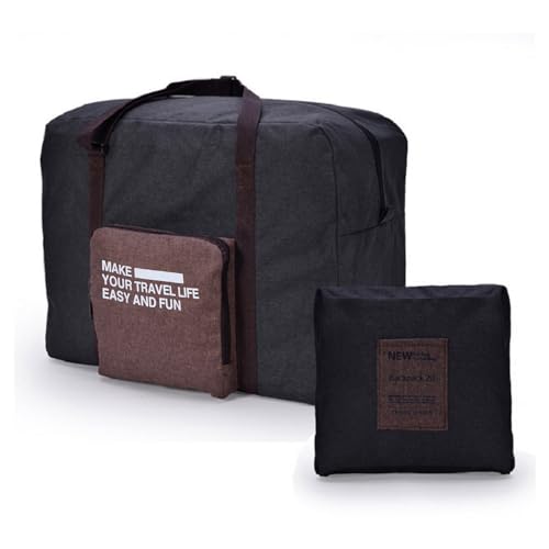 Portable Travel Bag Foldable Duffle Bag Unisex Large Capacity Luggage Bags for Travel Gym Sports Business