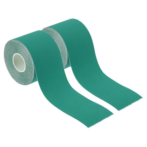PATIKIL 32.8ft x 2 Inch Aerial Hoop Tape, Athletic Tape Adhesive Non-Slip Grip Tape Yoga Rig Sports Tape for Wrapping Exercises Gymnastics, Dark Green